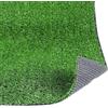 EffeDecor Erba Sintetica Prato Erbetta Artificiale Spessore 8 mm in Polipropilene Fondo Drenante Tappeto Manto Verde Tagliabile Ideale per Esterno,Giardino,Balcone,Terrazzo,Multiuso (1x2)