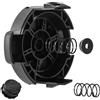Dairrr Fuuu DWO1DT995 - Cappuccio per decespugliatore erbacce - Tappo di ricambio a molla e molla per bobina di decespugliatore Dewalt DCST922P1 DCST922B DCST972X1