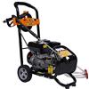 Wiyuer Rondella ad alta pressione a benzina 2200PSI 7.5HP idropulitrice senza fili pulitrice a pressione per terrazze, accessori motore a benzina con ruote e 5 ugelli per pavimenti auto