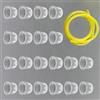 EaseSunny Confezione da 20 lampadine di ricambio per decespugliatori Honda GX22/GX25/GX31/GX35 e HHE31C/HHT25S/HHT31S/HHT35S, diametro 19 mm, include 0,6 m di linea del carburante