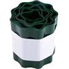 Generic Bordo flessibile da giardino, 9 m x 10-40 cm, striscia di plastica per aiuole, barriera per aiuole fai da te, pieghevole e tagliabile (30 cm)