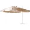 Yellowshop, Telo Ricambio per Ombrellone da Giardino GARDA, mt 2X3-3x3-3x4, in Poliestere, 250g/mq Beige (Mt 2x3)