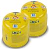 Z.M.C 2 cartucce a gas butano da 190 g tipo C200 EN417, cartuccia a gas butano con valvola di sicurezza, cartuccia a gas ideale per bruciatori a gas, fornelli da campeggio, fiammiferi, bruciatori a