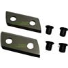 perfektGarten 2 lame per trituratore compatibili con trituratore Parkside PEMH2400CR (PEMH 2400 CR)