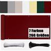 Ufamiluk Copri Balcone 90x200cm Protezione Privacy Frangivento in 200g/㎡ PES Oscurante ringhiera Privacy per Recinzione Esterno Giardino terrazzo Vino Rosso