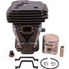 CHOOYO Kit plugnatura da staffa del pistone a testa cilindri da 42 mm for Jonsered 2245 2250 parti del motore a motosega 544 11 99-02