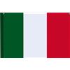 Adesivo4You.com Bandiera Italia Tricolore Italiana Nazionale Tessuto (100x150 cm.)