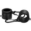 SEIWEI Set di 2 anelli per bandiere in lega di alluminio, girevoli a 360 gradi, anti-avvolgimento, clip di montaggio per bandiere da giardino