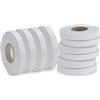 VIRSUS 10 Rotoli di Nastro in PVC per Legatrice Vari Colori, Lunghezza 40 Ml e 100 Micron, Nastri Resistenti per Legatrice, per Pinza, per Legare Pomodori, UVA, Fiori, Verdura, Viti (Bianco)