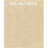 LI.GI Tetto Dondolo 4 POSTI Cotone Panama CM 270X165 COMPRESO di Balze (Beige)