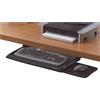 Fellowes Office Suites Deluxe - Vassoio per tastiera - Nero, argento