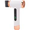 VBESTLIFE Asciugatrice per Capelli in Cordone, Asciugacapelli Ricaricabili USB Portatili con Batteria da 15600 MAh per Dormitorio, Viaggio, Campeggio, 3 Marce Freddo Caldo (WHITE)