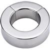 AAKOMA Anello magnetico per pene in acciaio inossidabile Anello per pene maschile per erezione Giocattoli sessuali maschili Spessore argento 14 mm