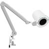 PINYELIN Aspiratore Unghie Professionale Forte 55W 8m con Luce LED 3 Colori, in ABS