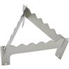 Generico Supporto per fornello pieghevole, supporto per fornello da campeggio all'aperto - Supporto da esterno per pentola da cucina,Portavasi stabile Attrezzatura esterna Struttura triangolare Gadget da cucin
