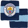 Hy-Pro Braccialetto in cotone con licenza ufficiale Manchester City F.C., confezione da 2, fascia tergisudore, per bambini, adulti, unisex, traspirante, per calcio, corsa, sport, palestra, tennis,