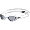 ARENA Occhialini da nuoto unisex Junior 365 per bambini dai 6 ai 12 anni, lenti infrangibili anti-specchio, senza perdite, rivestimento anti-appannamento, fumo/bianco/trasparente