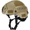 eamqrkt Casco tattico militare Airsoft Gear Paintball Head Protector con visione notturna Sport Camera Mount, Desert