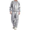 Leikance - Tuta da sauna per fitness, perdita di peso, in PVC, anti-strappo, per uomo e donna