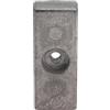 Quicksilver Quiksilver Quicksilver 826134q Anodo Alluminio Tasca Laterale-Fuoribordo Mercury Mariner e Force, Prodotto Marino Parti e Accessori Motore Barca, Non specificato, Unspecified