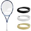 Babolat Pure Drive Lite - Racchetta da tennis di 11a generazione (impugnatura da 10,6 cm) con intestino bianco a tensione media