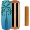 Leogreen Balance Board, tavola oscillante per skateboard, surf, Balance Board in legno, per interni ed esterni, per NeuroMuscular Response Training