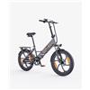 HillMiles MTB Bicicletta elettrica pieghevole per adulti Mile 2 250W, dotata di batteria rimovibile da 36V 13Ah, velocità massima di 25 chilometri all'ora, autonomia di 100 chilometri (Blu)