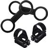UKCOCO Set Ganci per Boccaglio in Silicone Robusto per Maschera Immersione Accessori per Snorkeling 4 per Appassionati Sport Acquatici