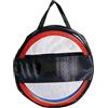 rockible 12 Anelli per L'agilità di Calcio con Borsa Portaoggetti in Plastica, 7 Mm di Spessore, Cerchi per Esercizi di velocità, Cerchi Colorati per Fitness Ed Esercizi di Coordinazione, 40 Cm