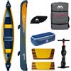 Aqua Marina Tomahawk - Canoa Gonfiabile da 4,6 m, 8 posti, per 2-3 Persone
