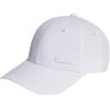 Adidas Unisex - Adulto Metal Badge Lightweight Baseball cap, White, M