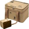 Générique Borsa organizer da campeggio - organizer per utensili da cucina da campeggio | borsa da viaggio pieghevole 30L con manico per spostamento, dormitorio, garage, cibo, bevande, fornello