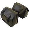 VGEBY Borsa per Borse Laterali per Bici, Borsa per Portapacchi per Sedile Posteriore per Bici Portatile Borsa per Bagagliaio per Sedile Posteriore per Bici Affidabile Borsa per Mountain (OD Verde)