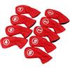 Hellery Copriferri da Golf con Marcatori Numerici, Rosso