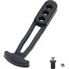 Ldabrye Boat Ladder Strap Black Marine Secure Pontoon Retaining Rubber Latches Band with 4 Adjustable Mounting Hole Boat