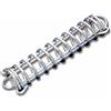PARACHINI shop MOLLA PER ORMEGGIO IN ACCIAIO INOX ACCESSORI NAUTICA BARCHE Lunghezza mm. 270 molla mm. 55 Per barche mt. 4