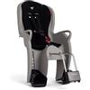 Hamax Kiss Kids - Seggiolino da bicicletta per bambini, con staffa bloccabile, colore: grigio con imbottitura nera
