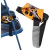 Generico Imbracatura Arrampicata Alberi - Attrezzatura Rappel, Bloccante Scarico Fango Automatico, Piede Metallo Robusta, Hardware Sicurezza | Kit per Arboricoltori & Raccoglitori Frutta