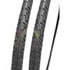 ECOVELO 2 Copertoni 700 X 32 28 x 1 5/8 x 1 1/4 (32-622) Neri Per City Bike, Stradale, Trekking | Pneumatici Stradali Neri In Gomma Bici