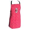 A.C. Milan AC Milan | Grembiule Con Pettorina | Unisex | Prodotto Ufficiale, Rosso/Nero, Taglia unica, 5210 100 M001