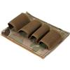 PBTMCD Custodia Tattica Da 4 Pezzi For Guscio 12GA - Porta Cartucce Elastico Compatibile MOLLE For Cintura O Zaino, 70x7,5 Cm