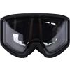 Generic Occhiali da Sci Antiappannamento Occhiali da a Prova di Sole a 2 Strati per Snowboard Sport All'aria Aperta Materiale PC (Trasparente)
