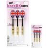 Karella Dardi Soft England 2 Set da Tre Freccette, 16gr. Punta plastica.