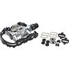 GIST Pedali Doppia Funzione MTB Spin Bike SGANCIO RAPIDO SPD