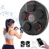 nmoiww Music Wall Boxing, Macchina da Boxe Musicale Intelligente, Macchina da Boxe Elettronico con Connettività Bluetooth, 1 Paia di Guanti da Boxe, Uso Interno, per Bambini/Adulti