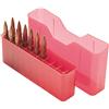 MTM 20 Rotondo Slip-Top Rifle Ammo Box (Grande, Rosso Chiaro)