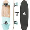 Apollo Mini-Longboard | Midi Cruiser | Skateboard cruiser da 70cm (30x8) | Maneggevole Skate in Legno e in Stile Vintage con Cuscinetti a Sfera High Speed ABEC 12