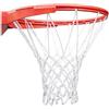 Generisch Rete da basket, rete standard in nylon di ricambio per gare di basket, robusta rete da basket ispessita per canestro per giochi di basket, parco giochi