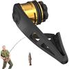 Générique Fishing Spool Winder, Streamlined Bobbin Knotter, Knot Machine For Fishing, Fishing Wire Bobbin Knotter, Portable Fishing Spool Winder, Fishing Tool For 0.3-3.0 PE Wire, Fishing Bobbin Knotter M