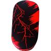 rockible Colpitore da Muay Thai con Cinghia Regolabile, Accessorio Versatile con Assorbimento degli Urti Migliorato, Nero Rosso